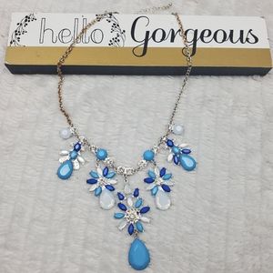 5 for $15 Blue Fashion Necklace